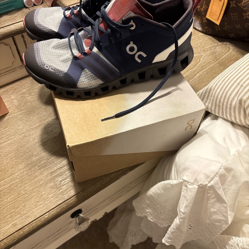 OC Navy and Gray Sneakers